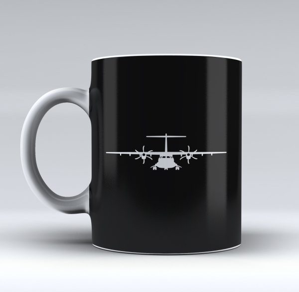 ATR-72 Silhouette Designed Mugs For Discount