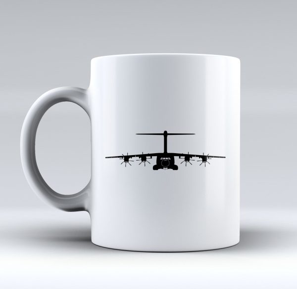 Airbus A400M Silhouette Designed Mugs Online now