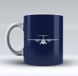 ATR-72 Silhouette Designed Mugs For Discount