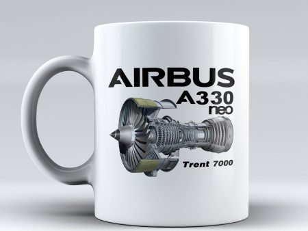 Airbus A330neo & Trent 7000 Engine Designed Mugs For Discount