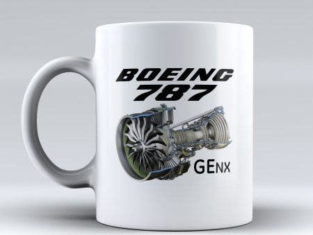 Boeing 787 & GENX Engine Designed Mugs For Cheap