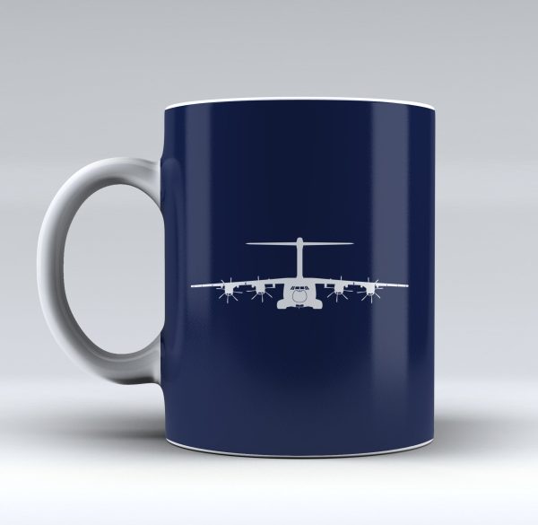 Airbus A400M Silhouette Designed Mugs Online now