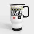 Jet Fuel Only Designed Travel Mugs (With Holder) Fashion