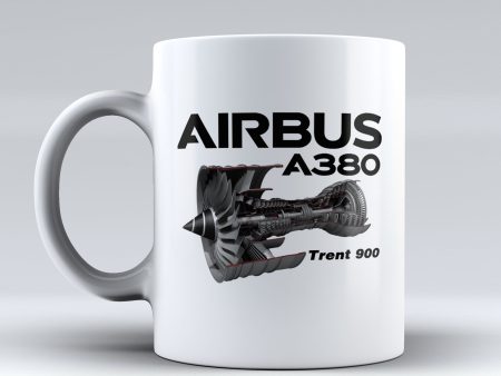 Airbus A380 & Trent 900 Engine Designed Mugs Online