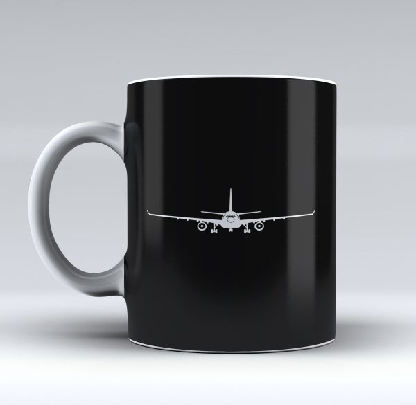 Airbus A330 Silhouette Designed Mugs Online