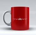 Boeing 707 Silhouette Designed Mugs For Cheap