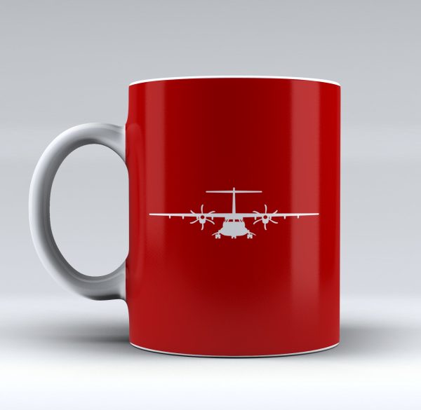 ATR-72 Silhouette Designed Mugs For Discount