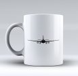 Airbus A330 Silhouette Designed Mugs Online