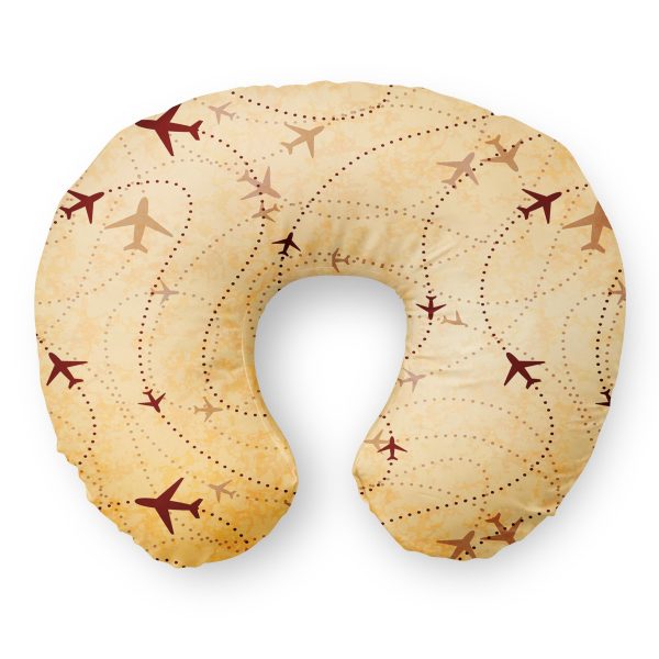 Vintage Travelling with Aircraft Travel & Boppy Pillows Supply