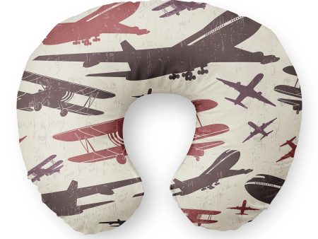 Vintage & Jumbo Airplanes Travel & Boppy Pillows Hot on Sale