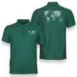 World Map (Text) Designed Double Side Polo T-Shirts Online Hot Sale