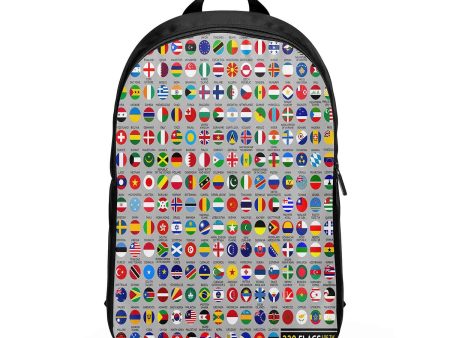 220 World s Flags Designed Backpacks Online now