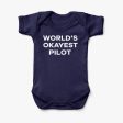 World s Okayest Pilot Designed Baby Bodysuits Discount