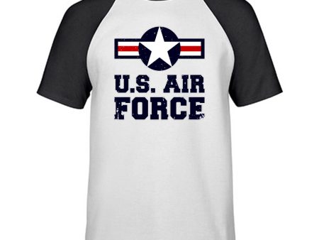 US Air Force Designed Raglan T-Shirts Discount