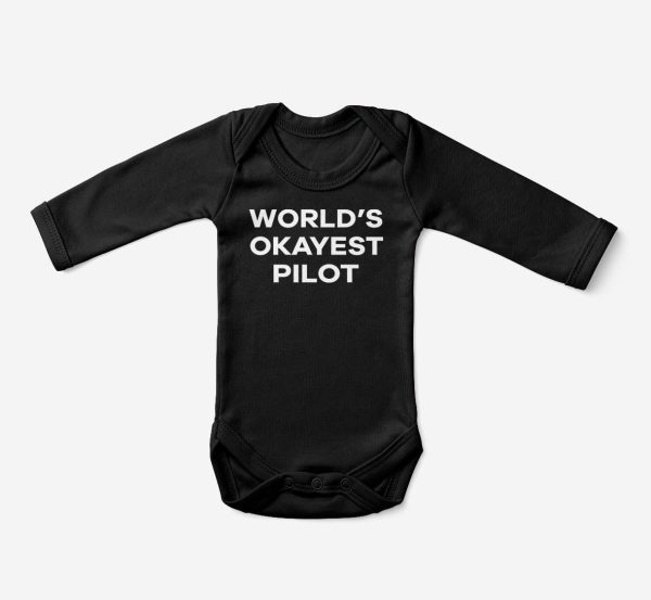 World s Okayest Pilot Designed Baby Bodysuits Discount