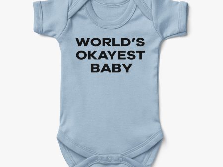 World s Okayest Baby Designed Baby Bodysuits Discount