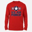 US Air Force Designed Long-Sleeve T-Shirts Hot on Sale