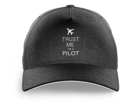 Trust Me I m a Pilot 2 Printed Hats Fashion