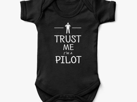 Trust Me I m a Pilot Designed Baby Bodysuits Supply