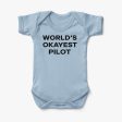 World s Okayest Pilot Designed Baby Bodysuits Discount