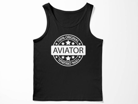 %100 Original Aviator Designed Tank Tops Online now