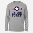 US Air Force Designed Long-Sleeve T-Shirts Hot on Sale