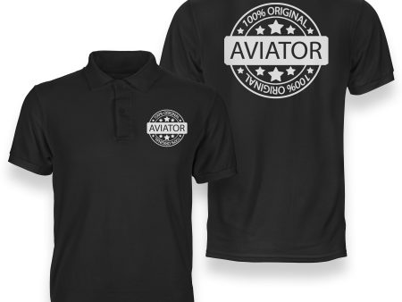 %100 Original Aviator Designed Double Side Polo T-Shirts on Sale