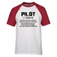 Pilot [Noun] Designed Raglan T-Shirts Online now