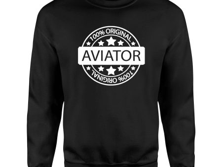 %100 Original Aviator Designed Sweatshirts Discount