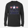 US Air Force Designed Long-Sleeve T-Shirts Hot on Sale